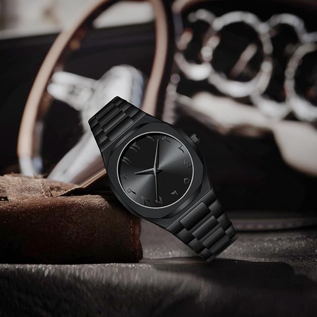 Black Arabic Aura Watch | ساعة أورا العربية السوداء