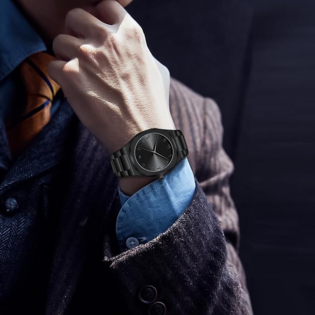 Black Arabic Aura Watch | ساعة أورا العربية السوداء