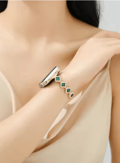 Diamond Metal Watch Straps | أحزمة ساعات معدنية مرصعة بالماس