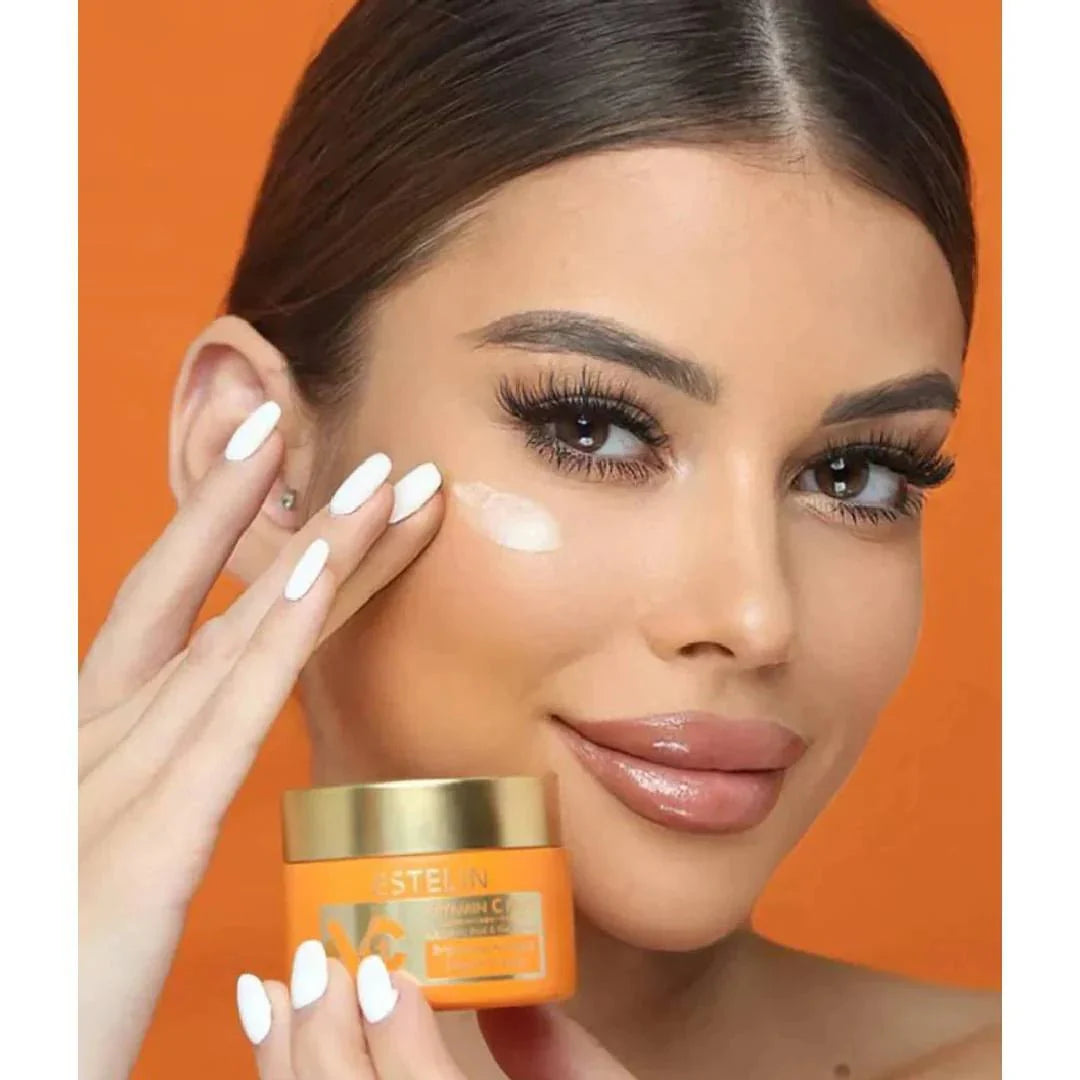 Estelin - Vitamin C Bighting & Anti- aging Skin Care Set | إستلين - مجموعة فيتامين سي للعناية بالبشرة وتفتيحها ومحاربة الشيخوخة