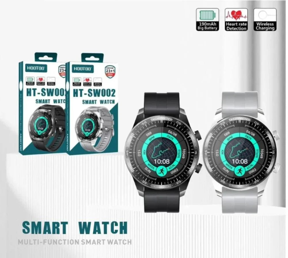 Hootoo - Digital Smart Watch © | هوتو - ساعة ذكية رقمية ©