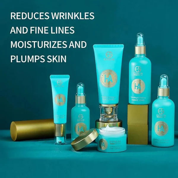 Hyaluronic Acid Hydrating & Vitalizing Skin Care Set | مجموعة العناية بالبشرة المرطبة والمنعشة بحمض الهيالورونيك