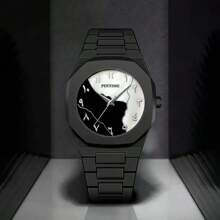 PINTIME Black Arabic Numeral Watch | ساعة عربية أنيقة من PINTIME