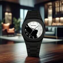 PINTIME Black Arabic Numeral Watch | ساعة عربية أنيقة من PINTIME