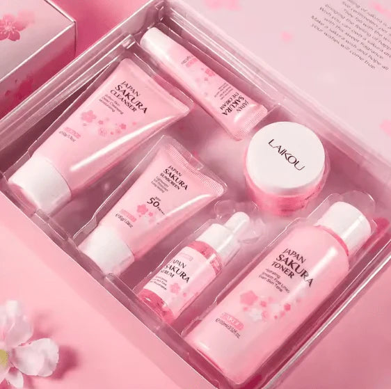 Japan Sakura - Skin Care Set | مجموعة العناية بالبشرة من ساكورا اليابان