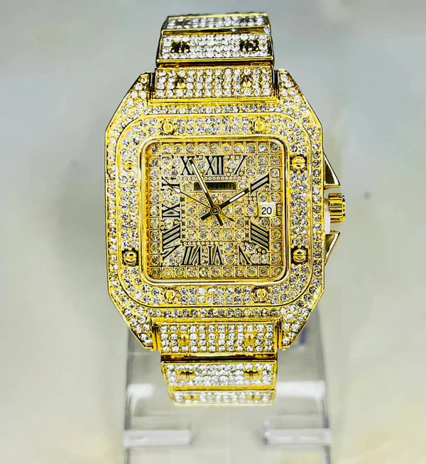 Women Gold Watch | ساعة ذهبية نسائية