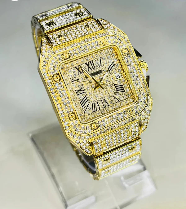 Women Gold Watch | ساعة ذهبية نسائية