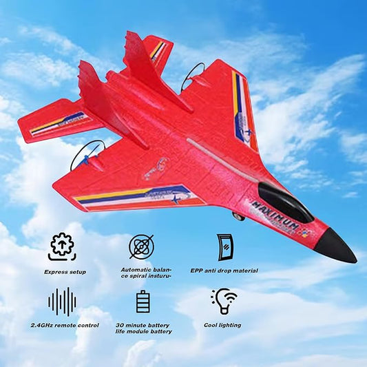 Airplane with remote Controlled Flying Toy | طائرة مع لعبة طيران يتم التحكم فيها عن بعد