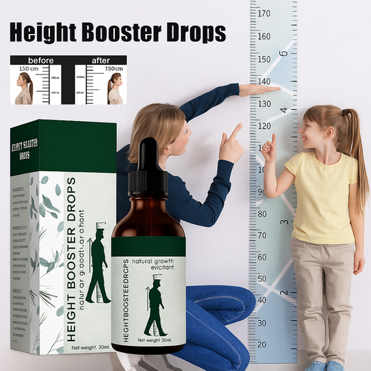 Height Booster Drops, Height Growth Oil for Bone Growth, Natural Growth Stimulant | قطرات تعزيز الطول، زيت نمو الطول لنمو العظام، منشط طبيعي للنمو