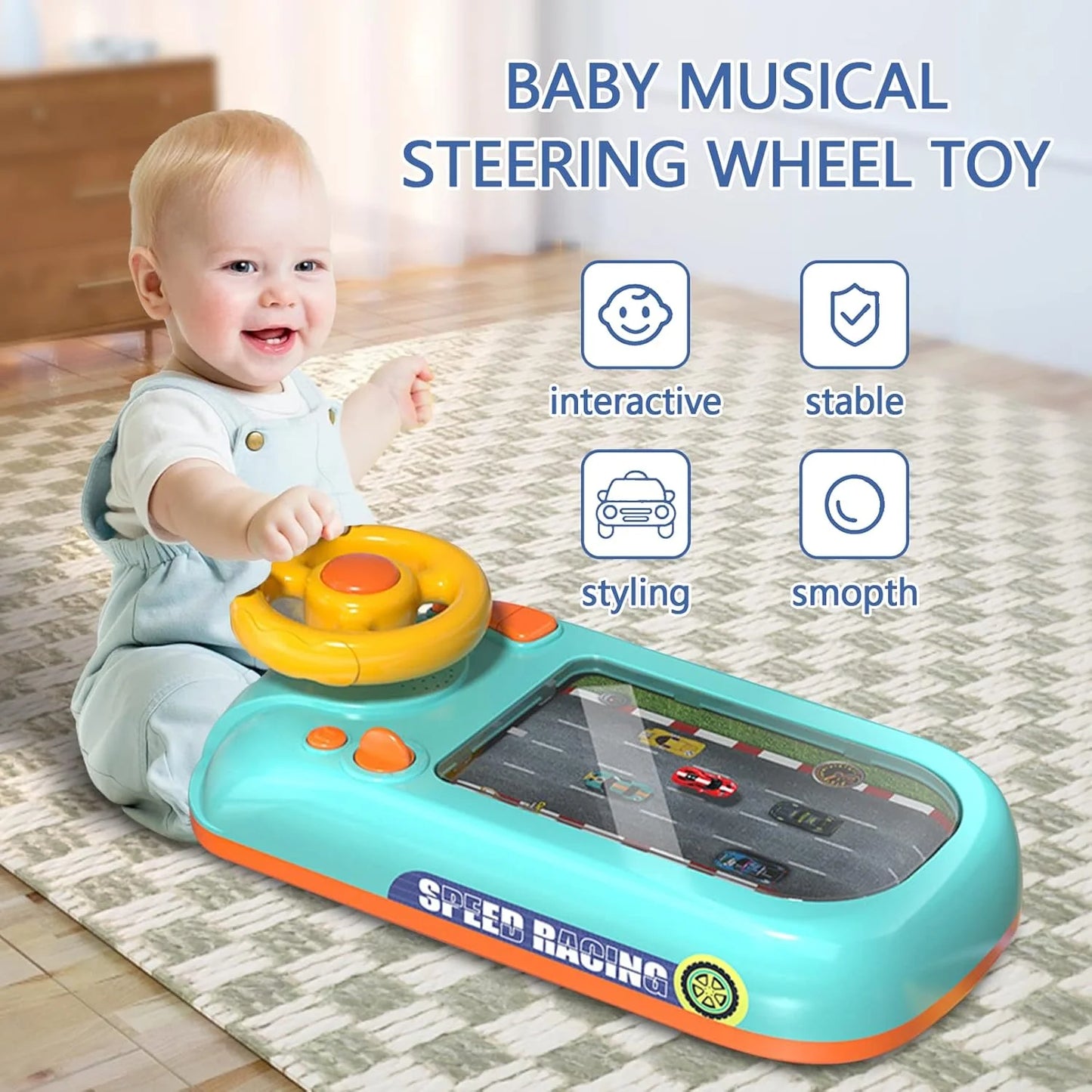 The Race Car Baby Toy | لعبة سيارة السباق للأطفال