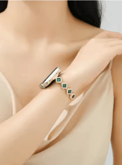 Diamond Metal Watch Straps | أحزمة ساعات معدنية مرصعة بالماس