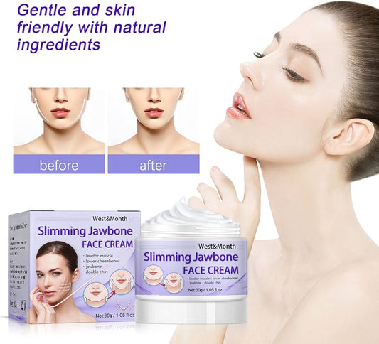V-Shaped Jawline Face Cream – Firming & Smoothing | كريم تحديد الفك بشكل V — شدّ وترطيب