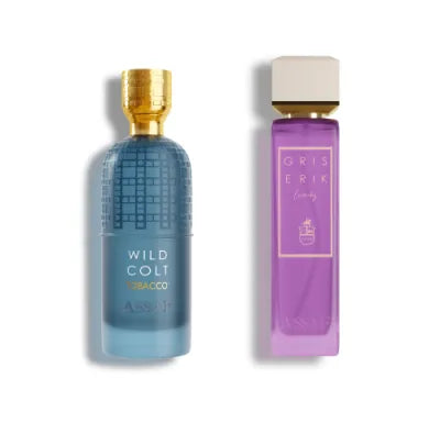 Assaf Perfume Combo Set – Gris Erik & Wild Colt Tobacco | طقم عطور أساف — غريس إريك ووايلد كولت توباكو