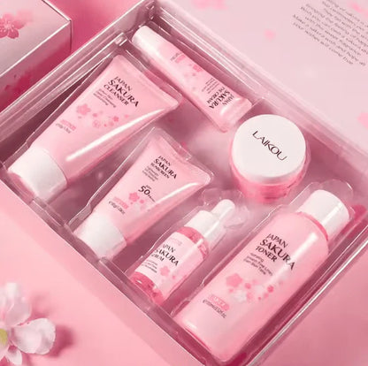 Japan Sakura - Skin Care Set | مجموعة العناية بالبشرة من ساكورا اليابان