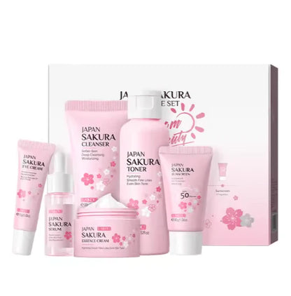 Japan Sakura - Skin Care Set | مجموعة العناية بالبشرة من ساكورا اليابان