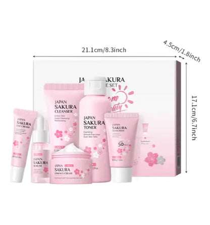 Japan Sakura - Skin Care Set | مجموعة العناية بالبشرة من ساكورا اليابان