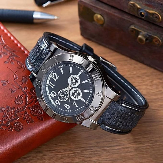 Men's Military USB Lighter Watch | ساعة عسكرية للرجال مزودة بمنفذ USB