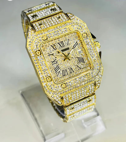 Women Gold Watch | ساعة ذهبية نسائية